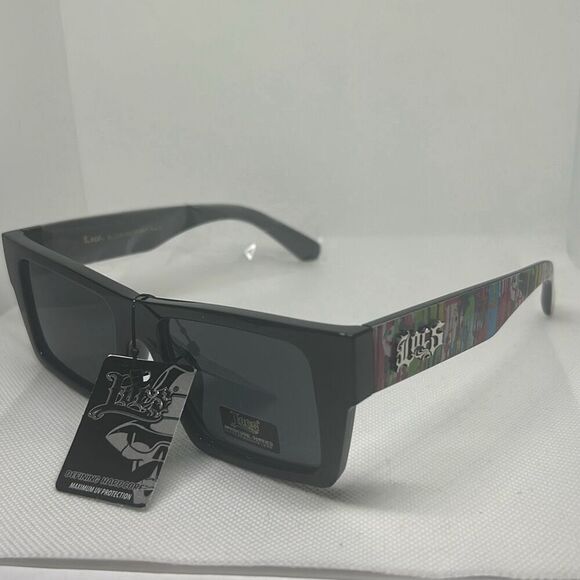 Locs Mens￼ Hardcore Paint Sunglasses - Picture 1 of 3